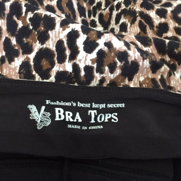 Fashion.best.kept leopard secret bra tops - Picture 5 of 6